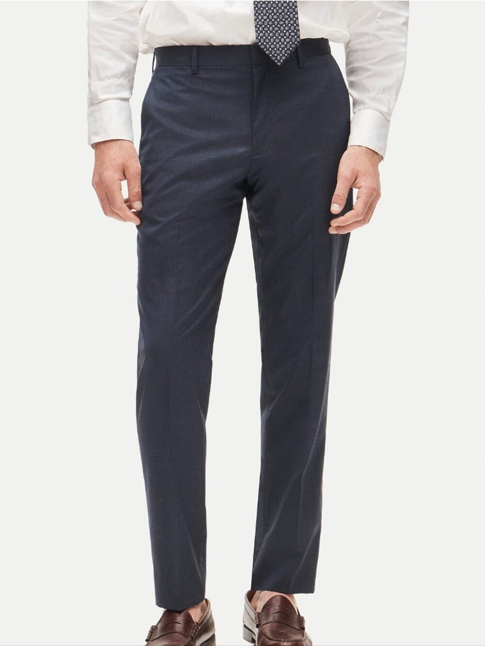 J Crew Ludlow Slim-fit suit pant in Italian wool 43966 Size 32x32 Deep Navy